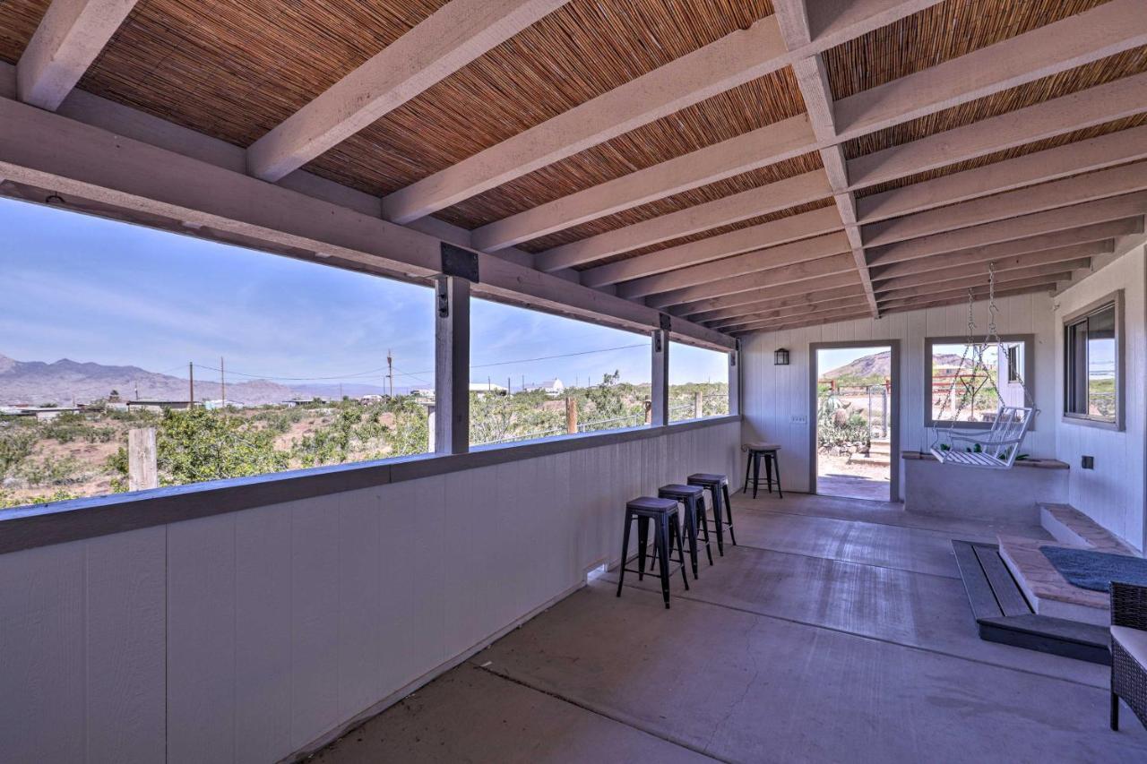 Rustic Bullhead City Retreat With Porch And Views ภายนอก รูปภาพ